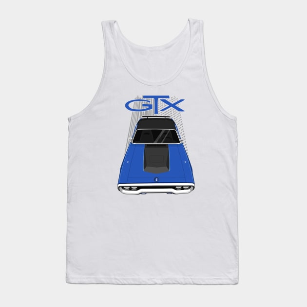 Plymouth Road Runner GTX 1971 - 1972 - true blue Tank Top by V8social